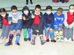 Friendship day ( Crazy socks )-Primary